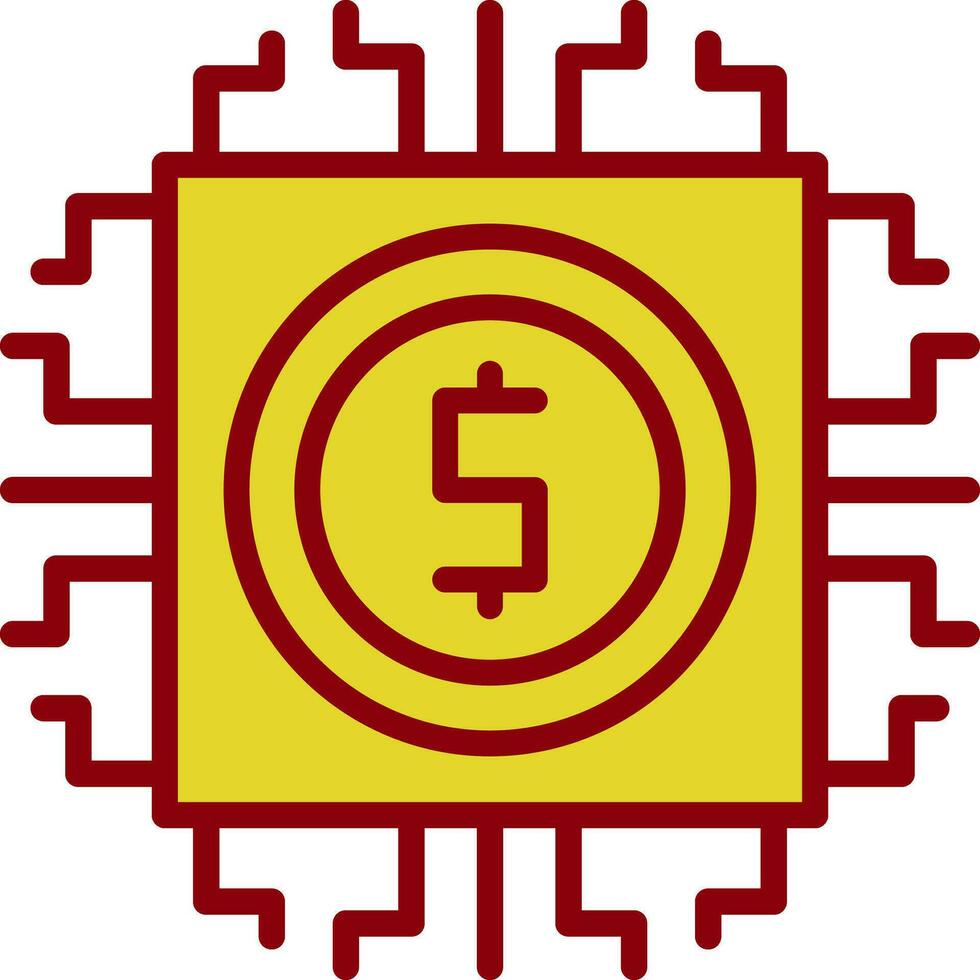 Digital currency Vector Icon Design