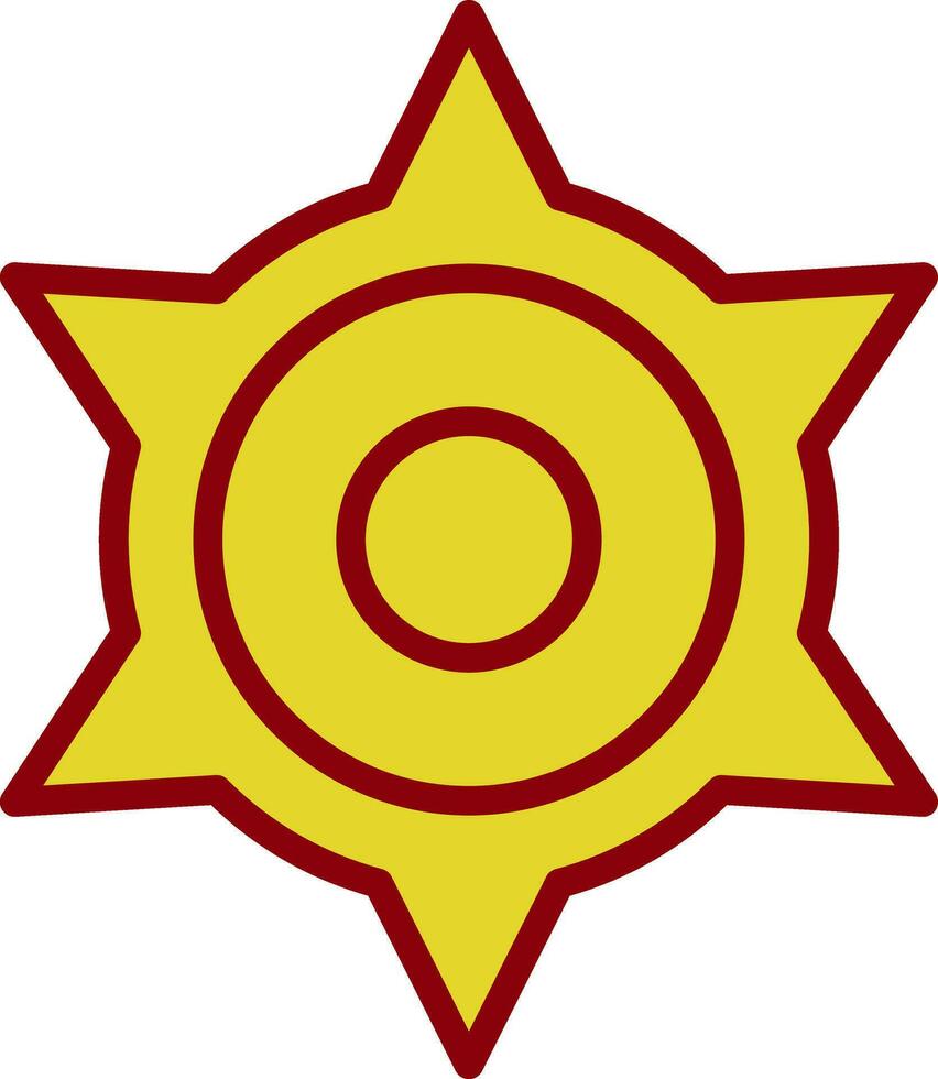 Shuriken Vector Icon Design