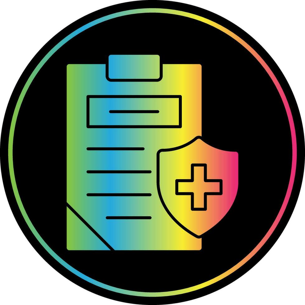 Medical Insurance Vector Icon Design