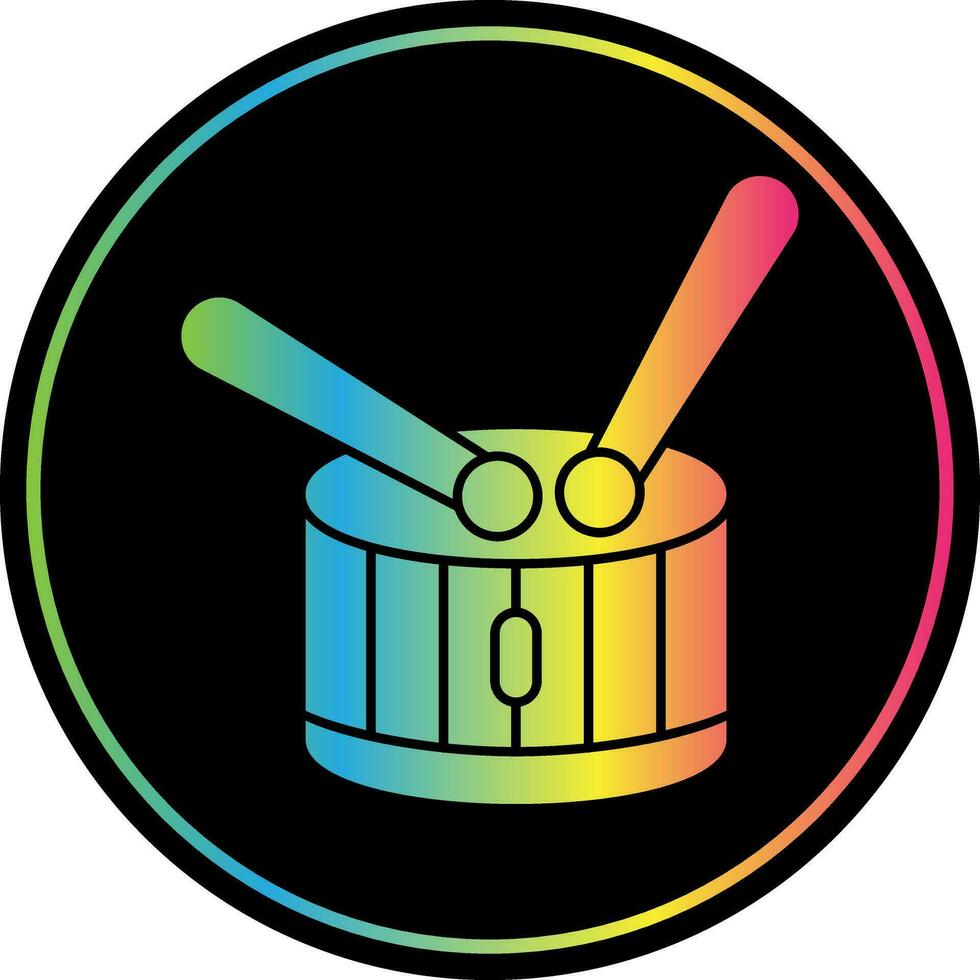 Drum Vector Icon Design