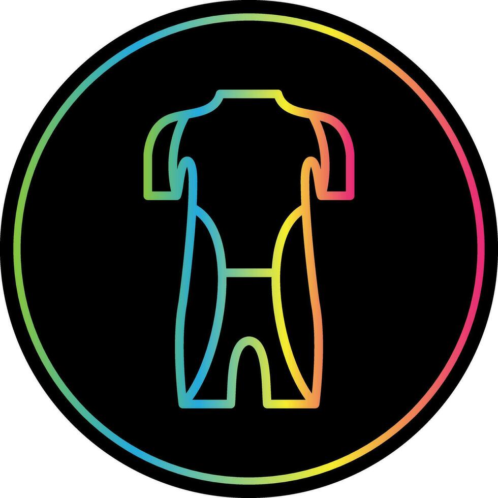 Wet Suit Vector Icon Design