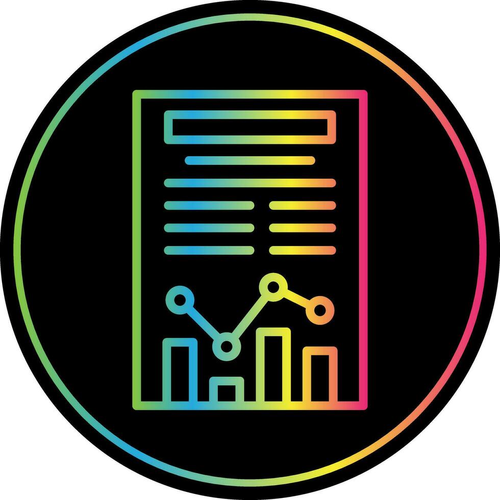 Statistics Vector Icon Design