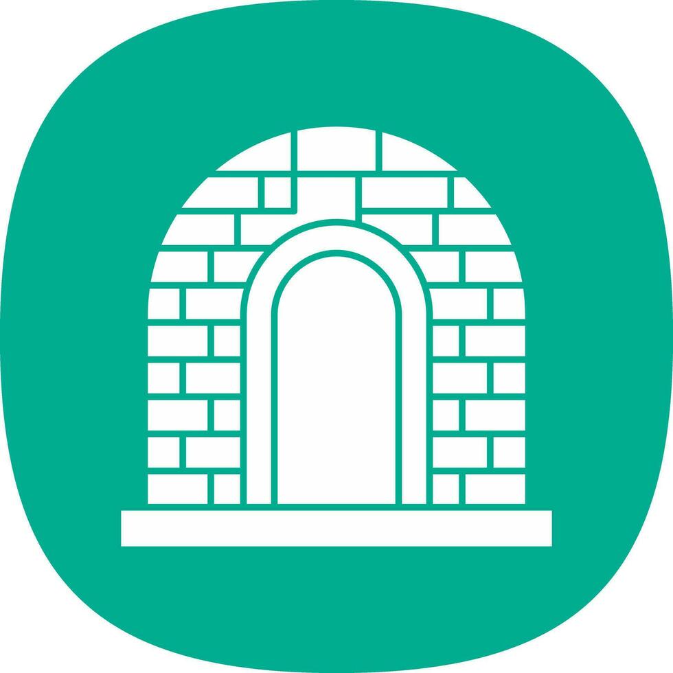 Igloo Vector Icon Design