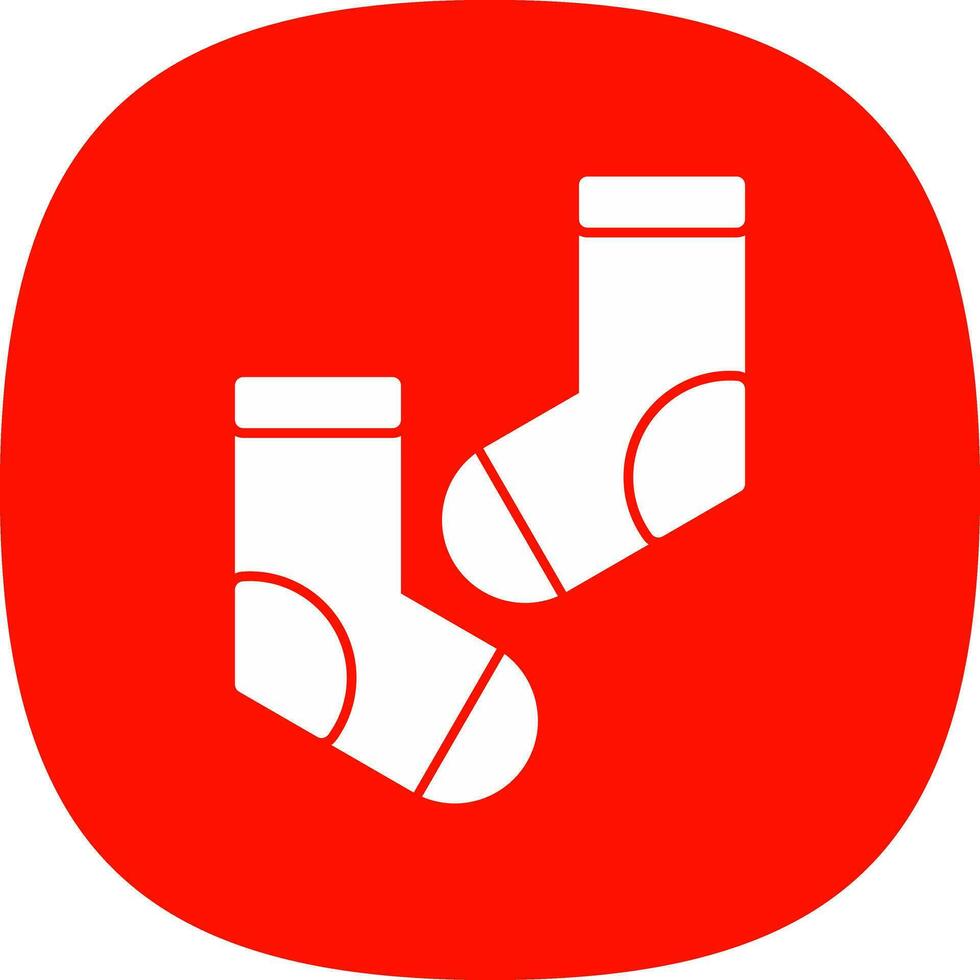 Socks Vector Icon Design