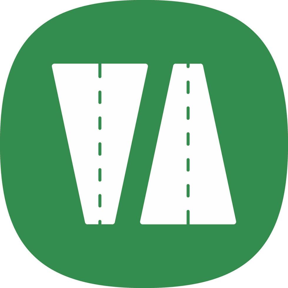 Road Vector Icon Design