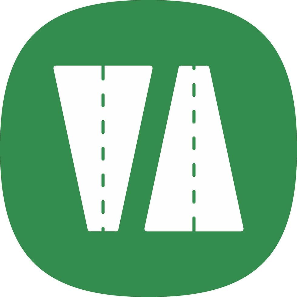 diseño de icono de vector de carretera