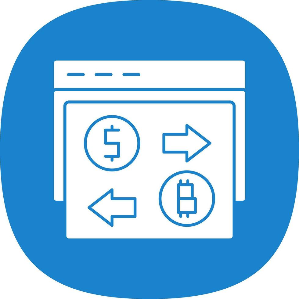 Internet currency Vector Icon Design