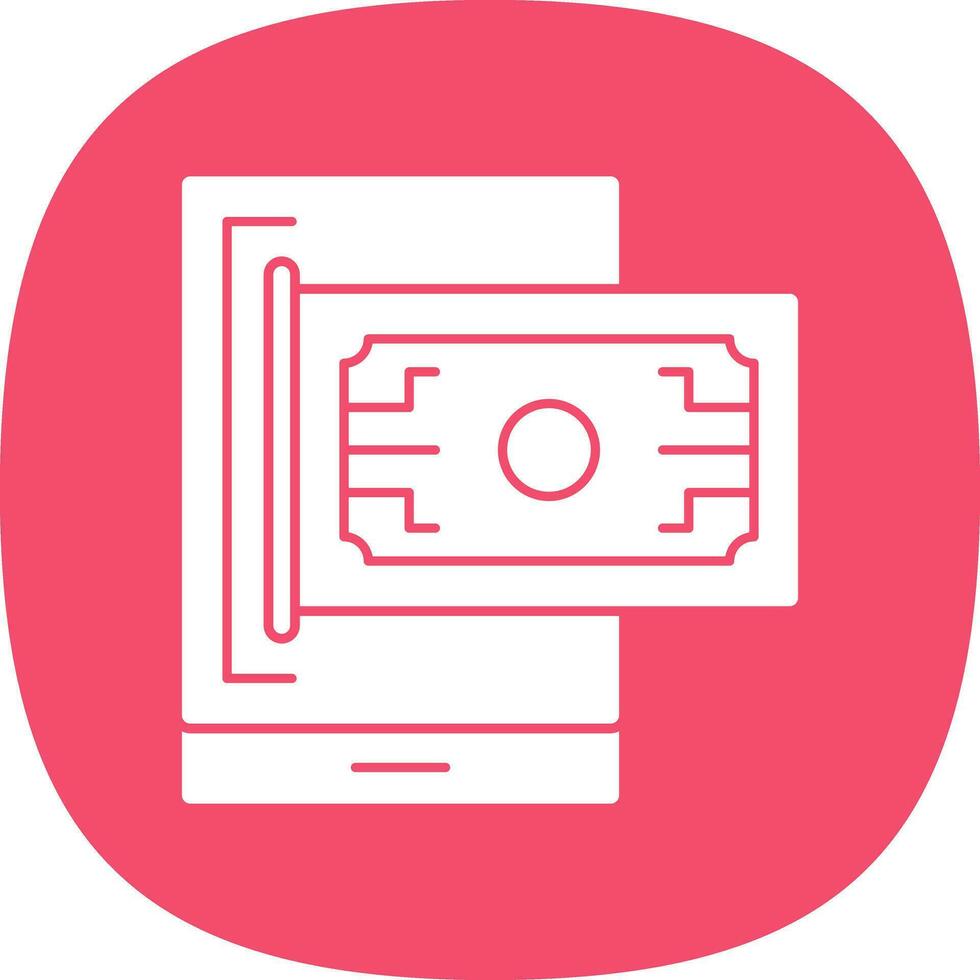 Digital wallet Vector Icon Design