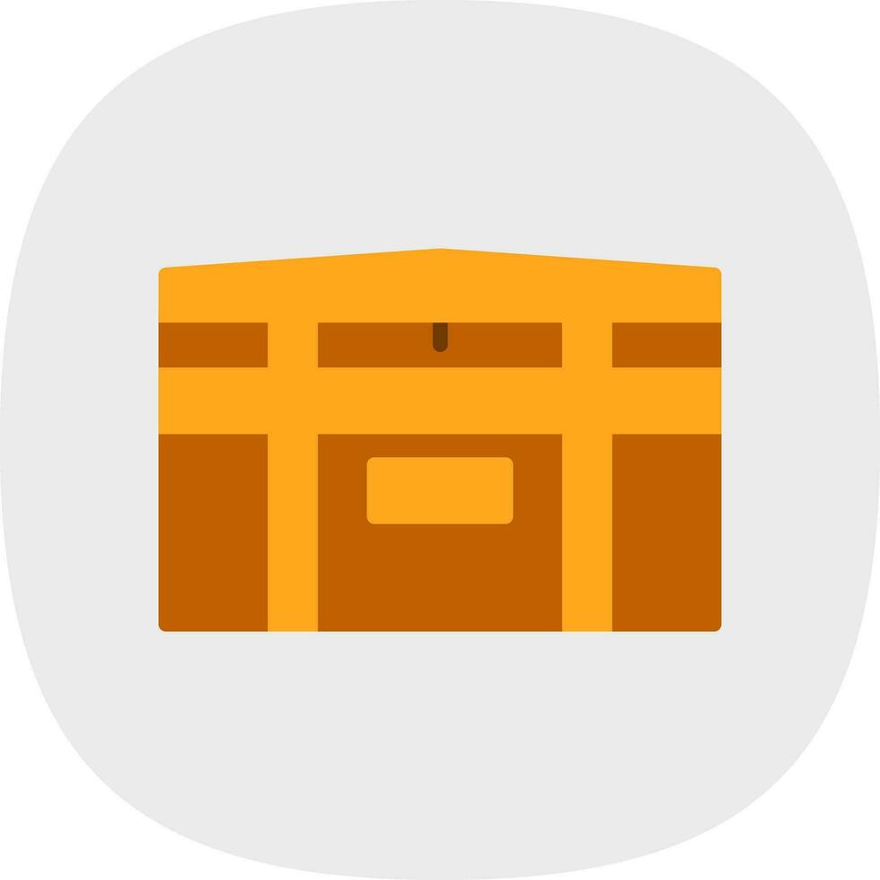 Trunk Vector Icon Design