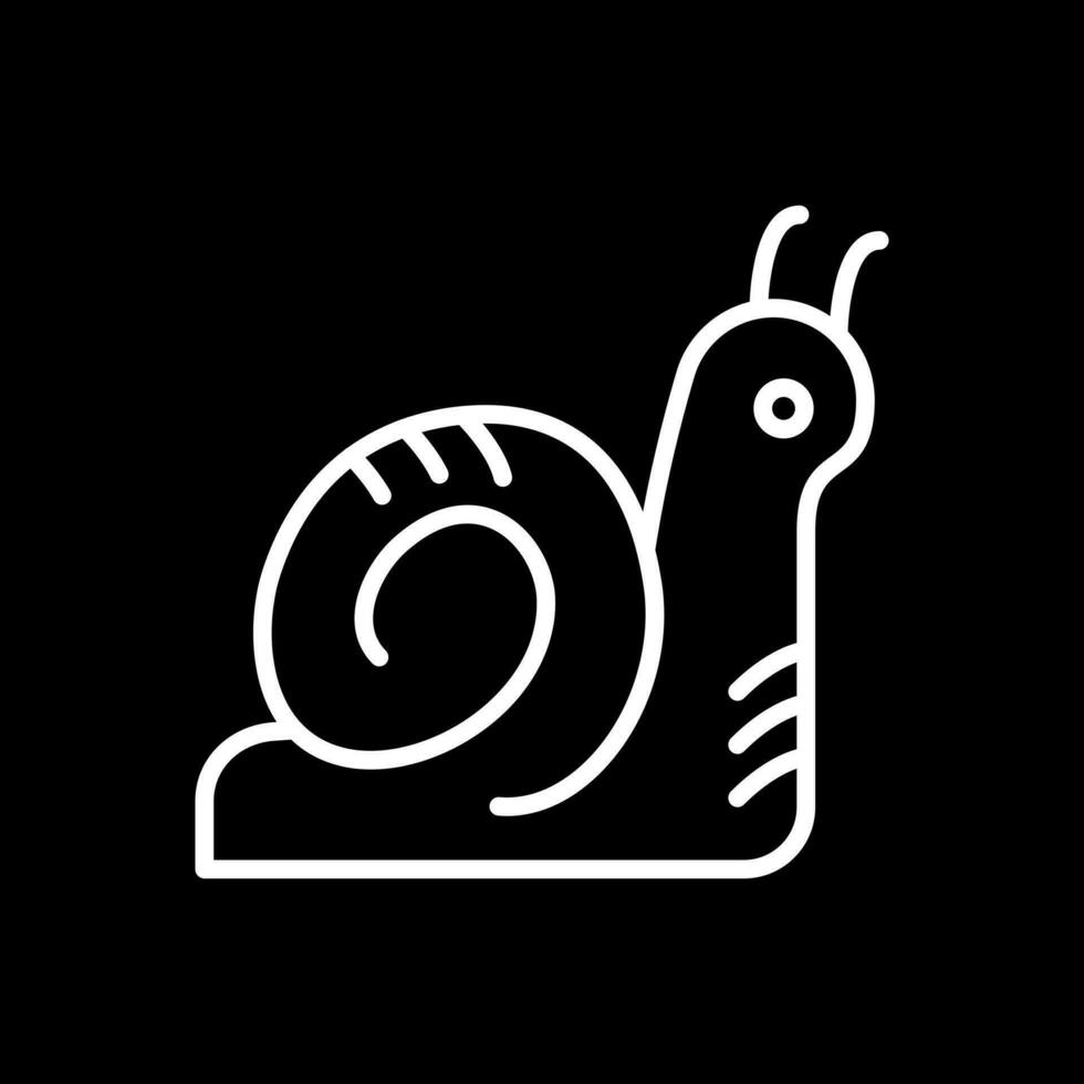 caracol vector icono diseño