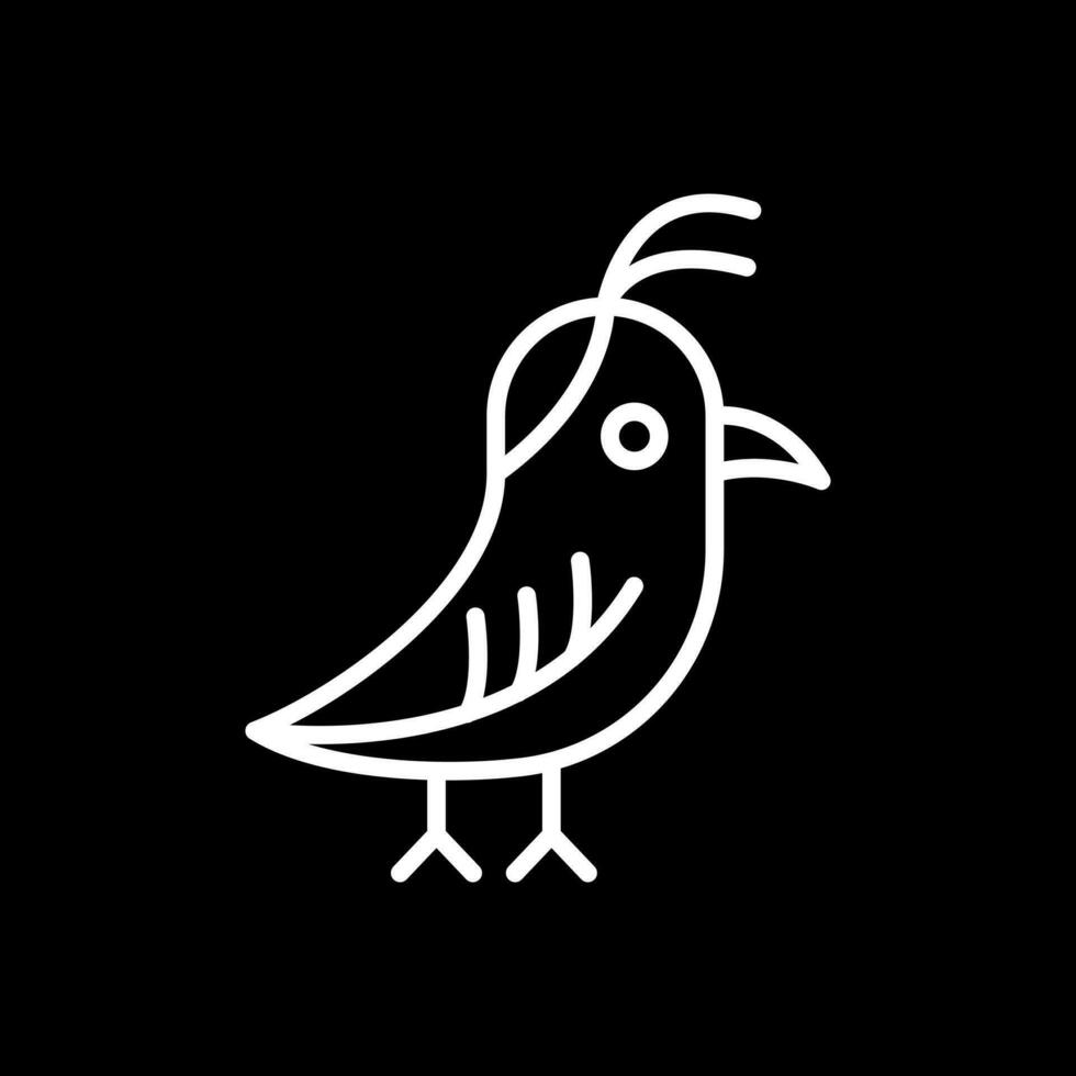 diseño de icono de vector de pájaro