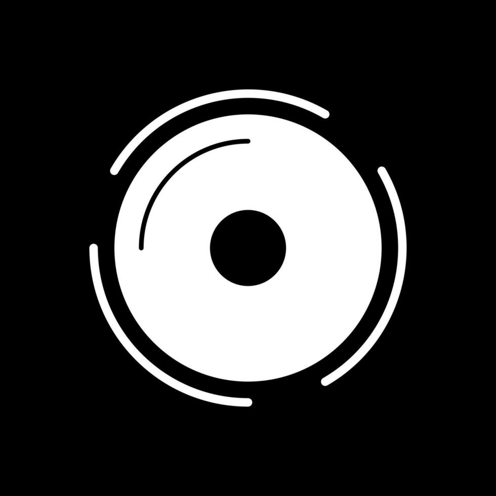 Frisbee Vector Icon Design