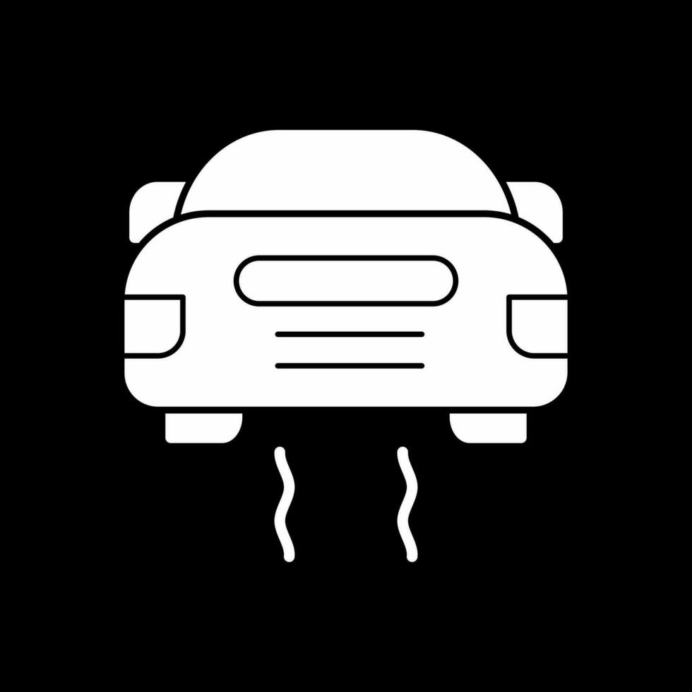 Slippery Road Vector Icon Design