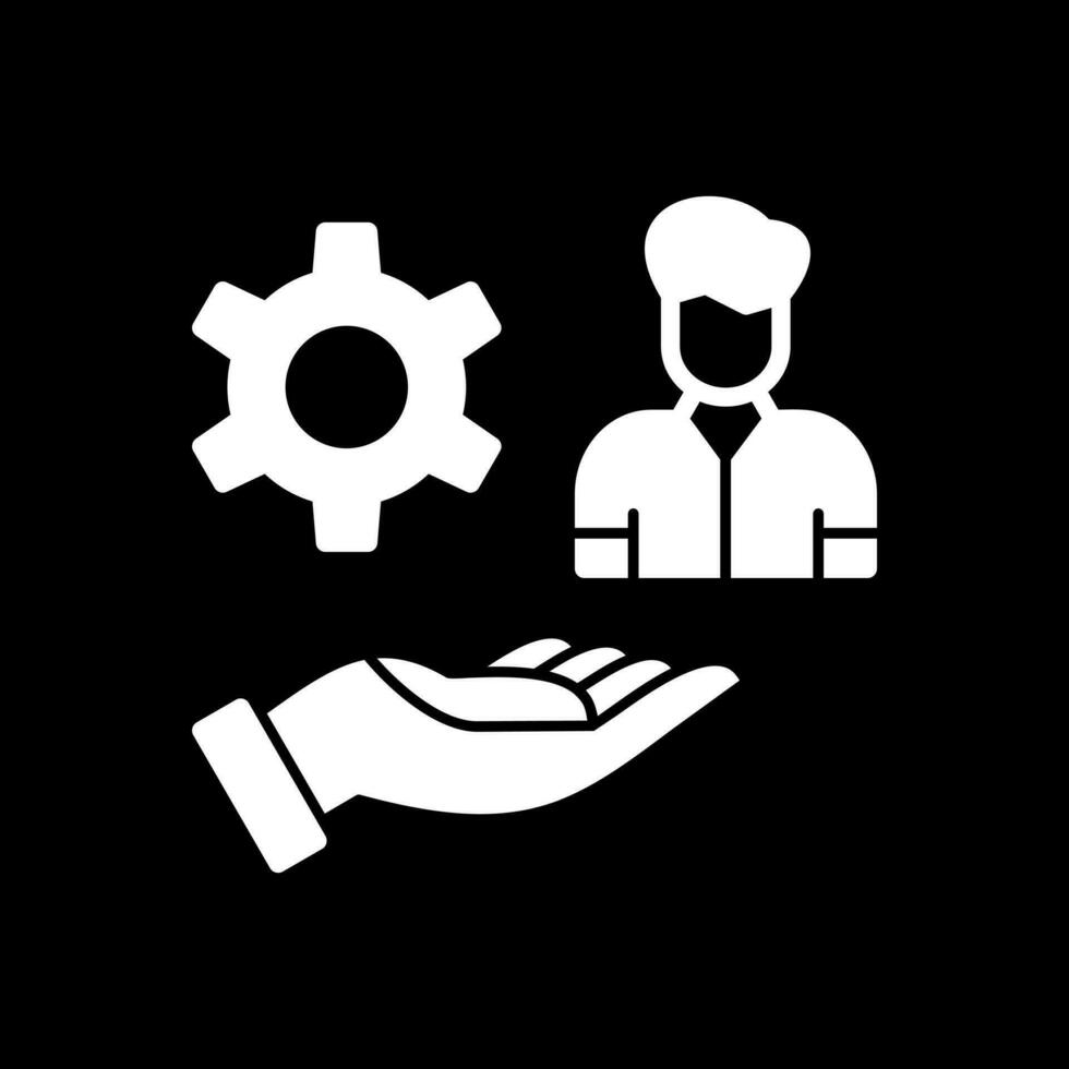 Management Services Vector Icon Design