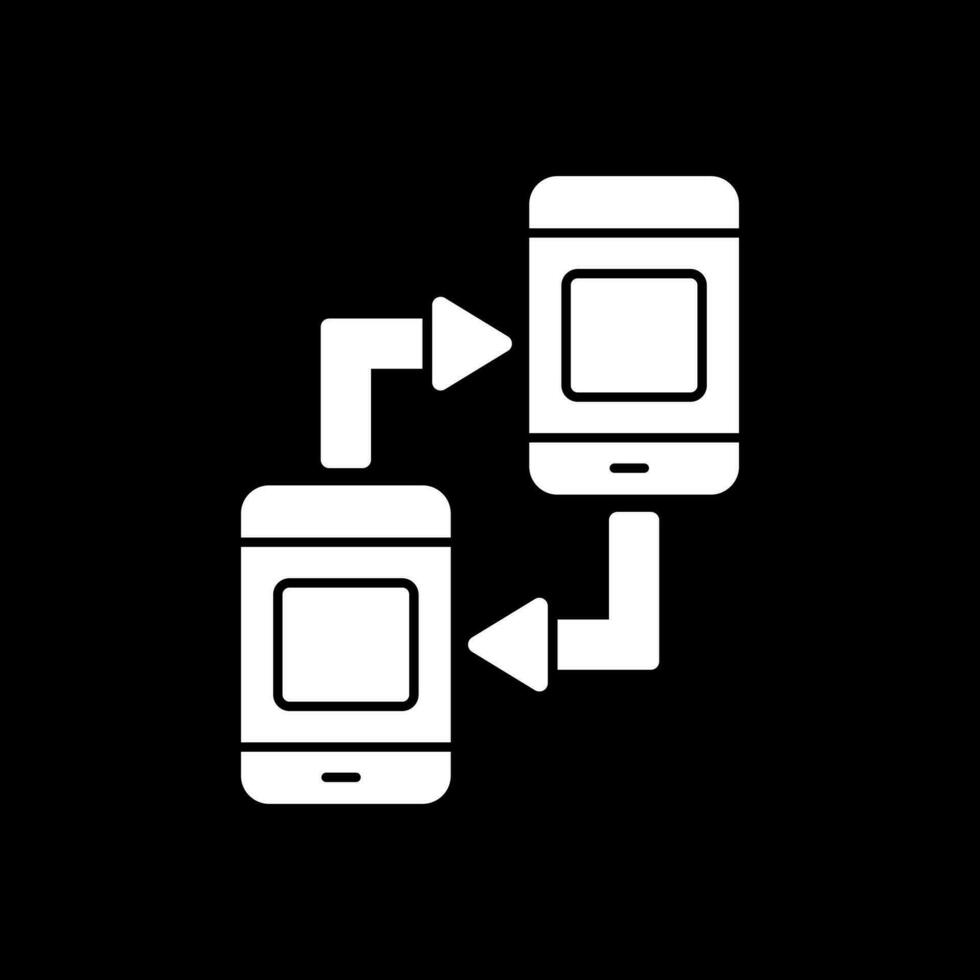 Mobile sync Vector Icon Design