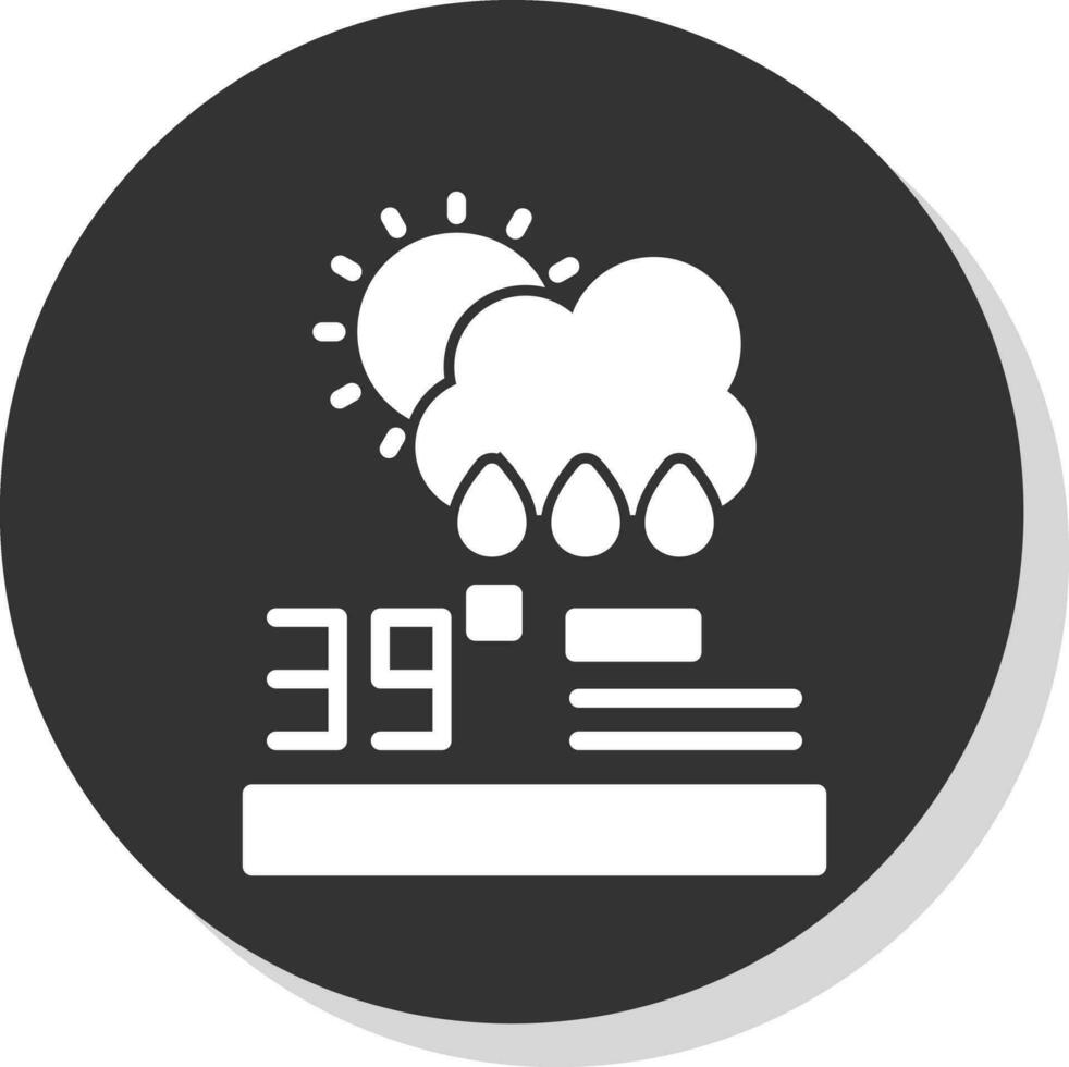 pronóstico analítica vector icono diseño