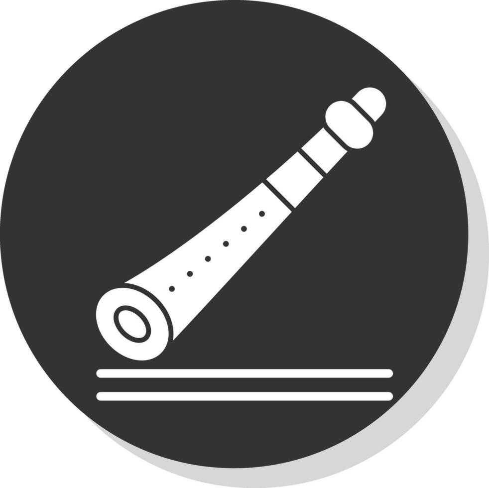 shakuhachi vector icono diseño