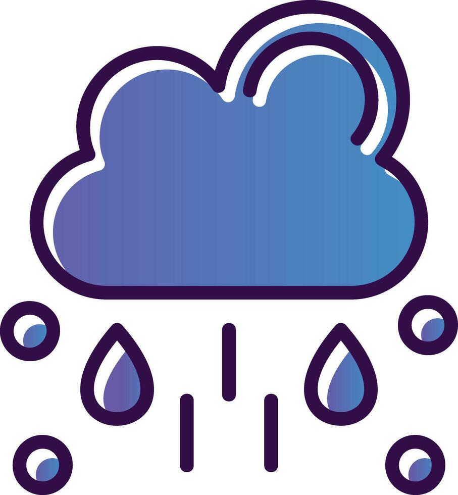 Rainy Vector Icon Design