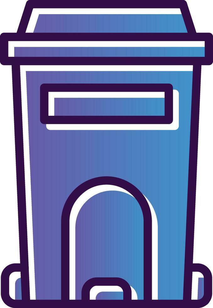 Bin Vector Icon Design