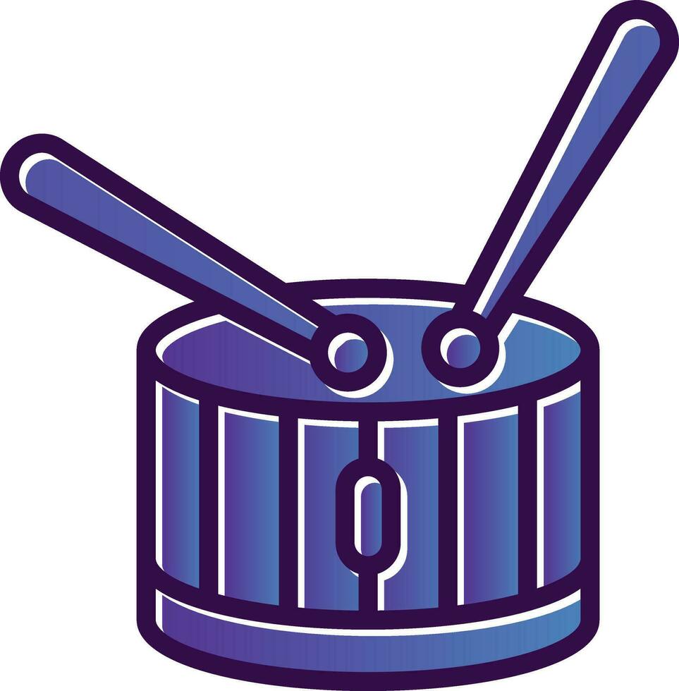 Drum Vector Icon Design