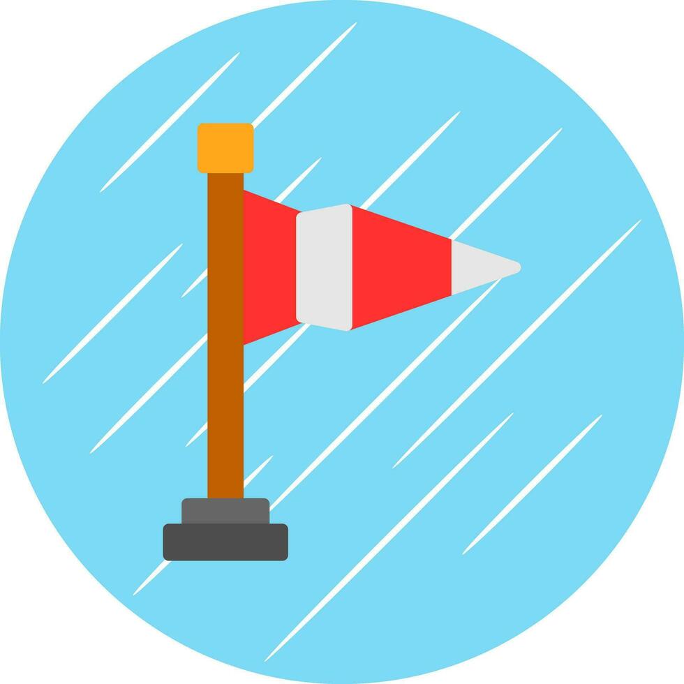 Wind Direction Vector Icon Design