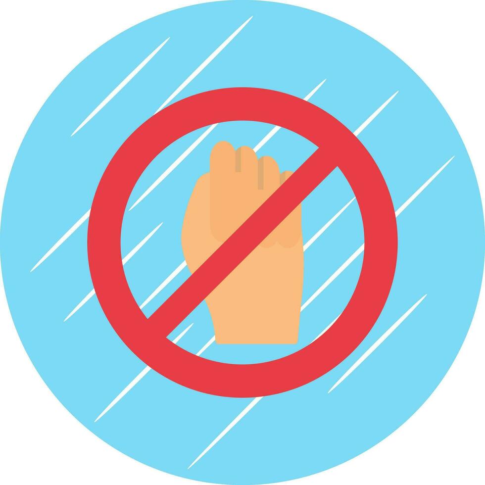 Stop Vector Icon Design