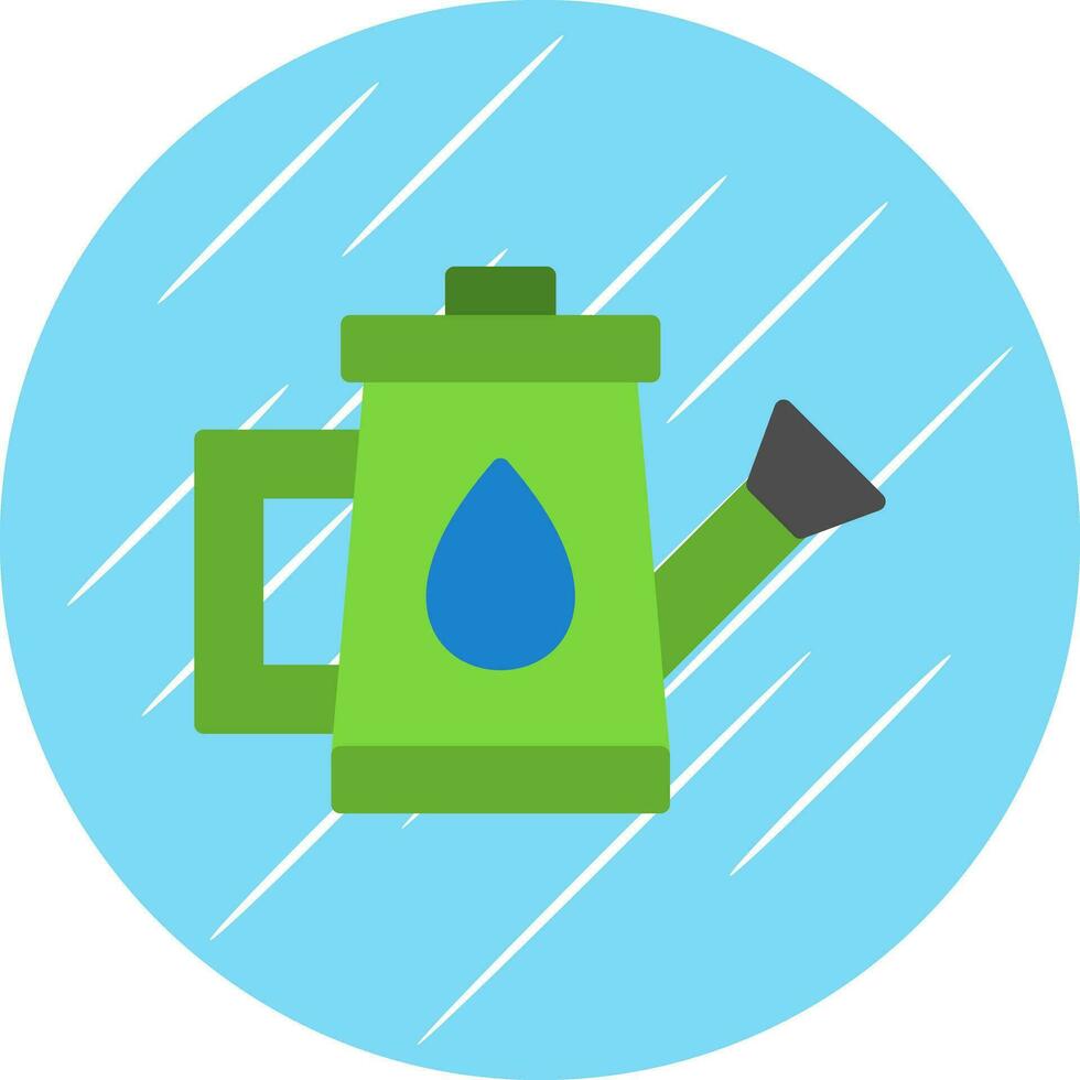 Watering Can Vector Icon Design