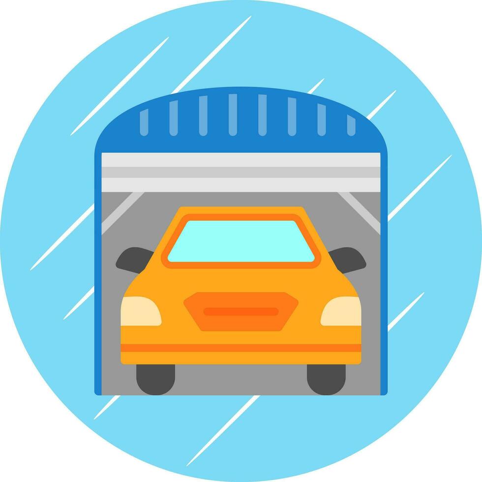Garage Vector Icon Design
