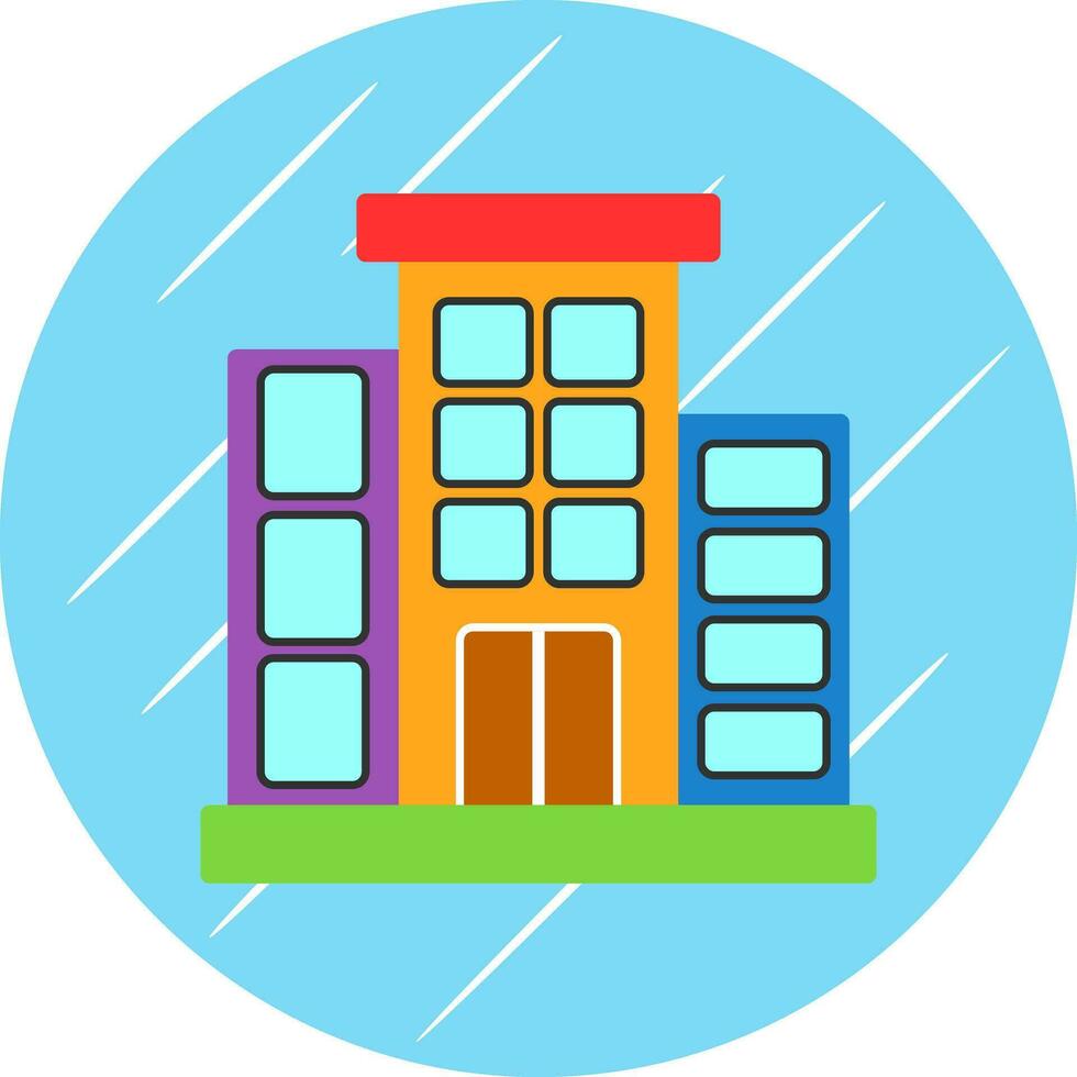 Building Vector Icon Design
