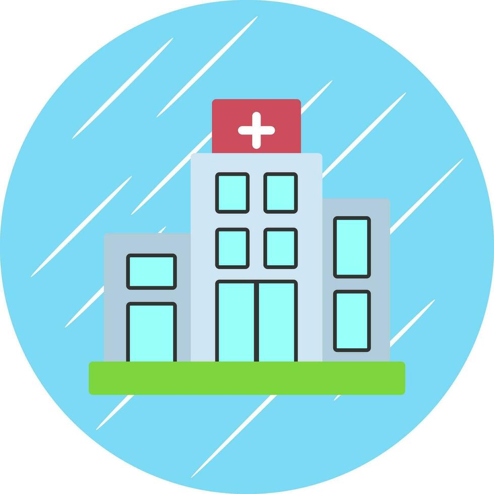 Hospital Vector Icon Design