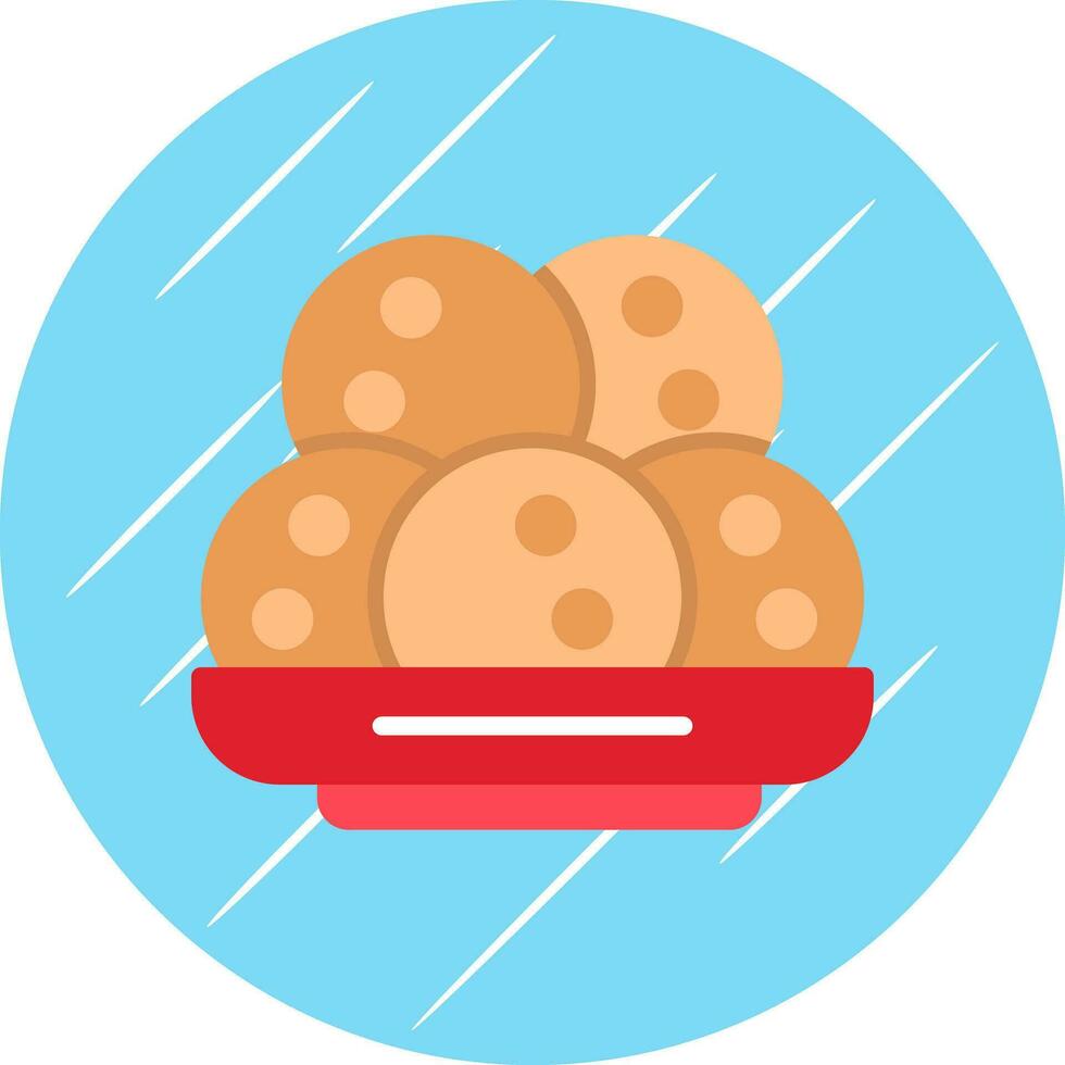 Takoyaki Vector Icon Design