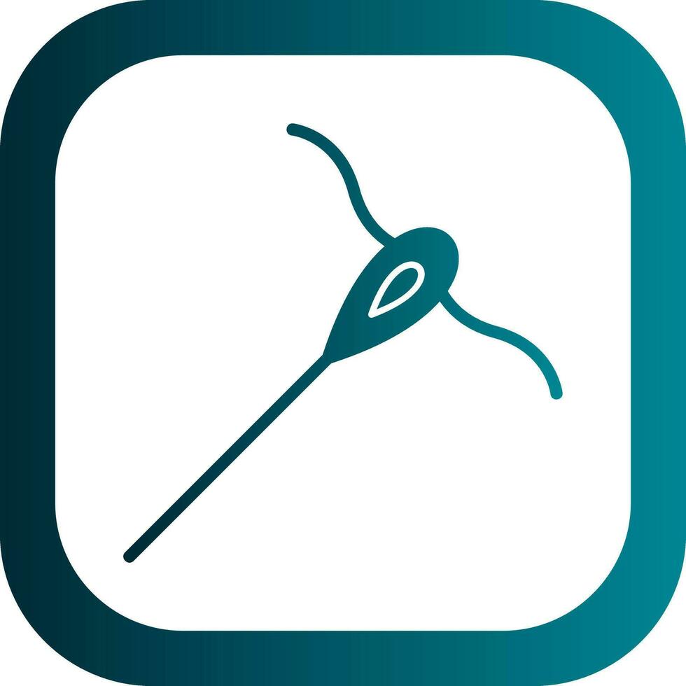 Needle Vector Icon Design
