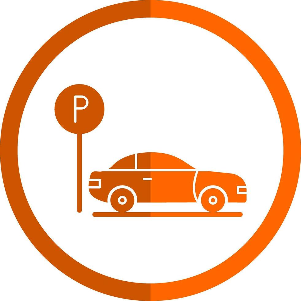 Parking Vector Icon Design