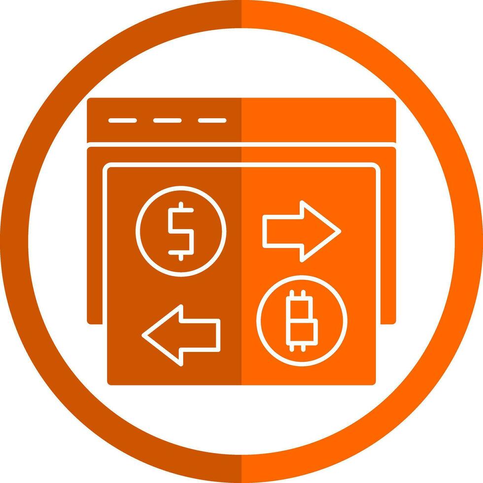 Internet currency Vector Icon Design