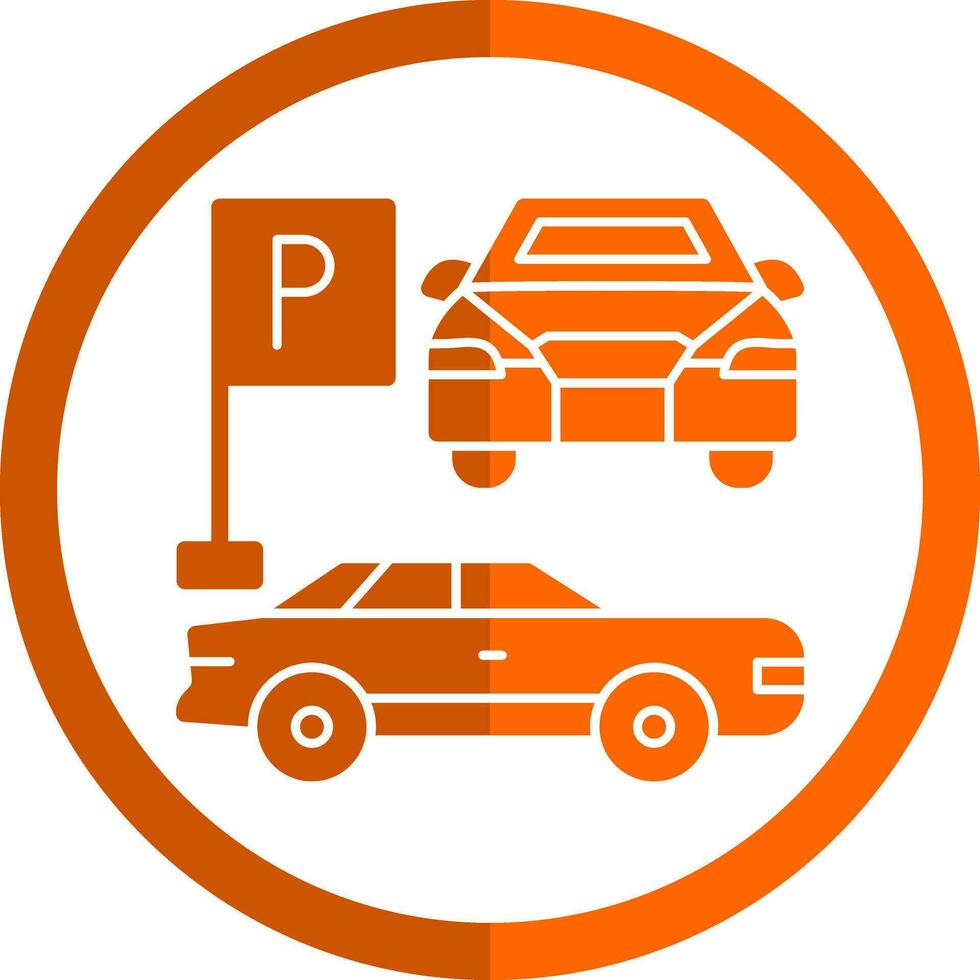 diseño de icono de vector de estacionamiento