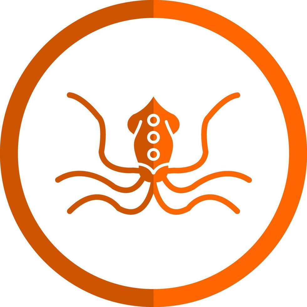 Squid Vector Icon Design
