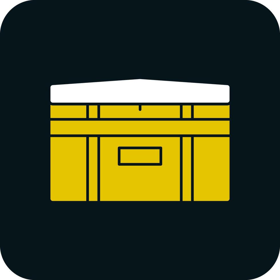 Trunk Vector Icon Design