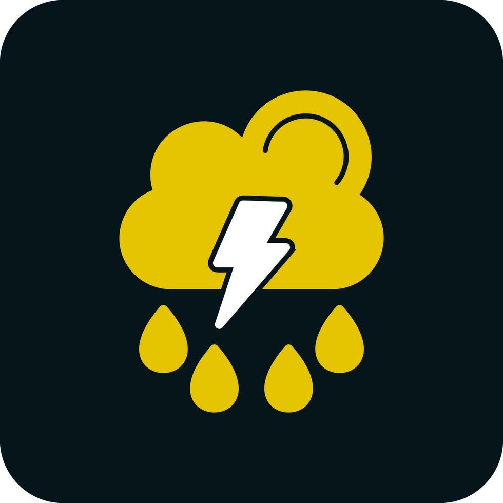 Storm Vector Icon Design