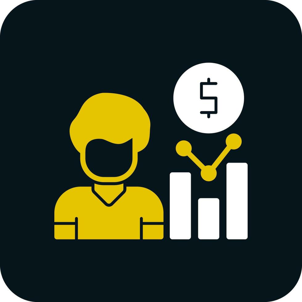 Trader Vector Icon Design