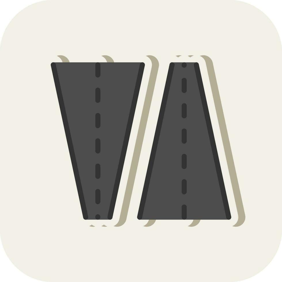 Road Vector Icon Design