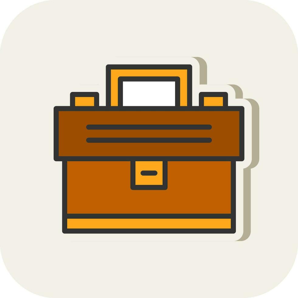 Briefcase Vector Icon Design