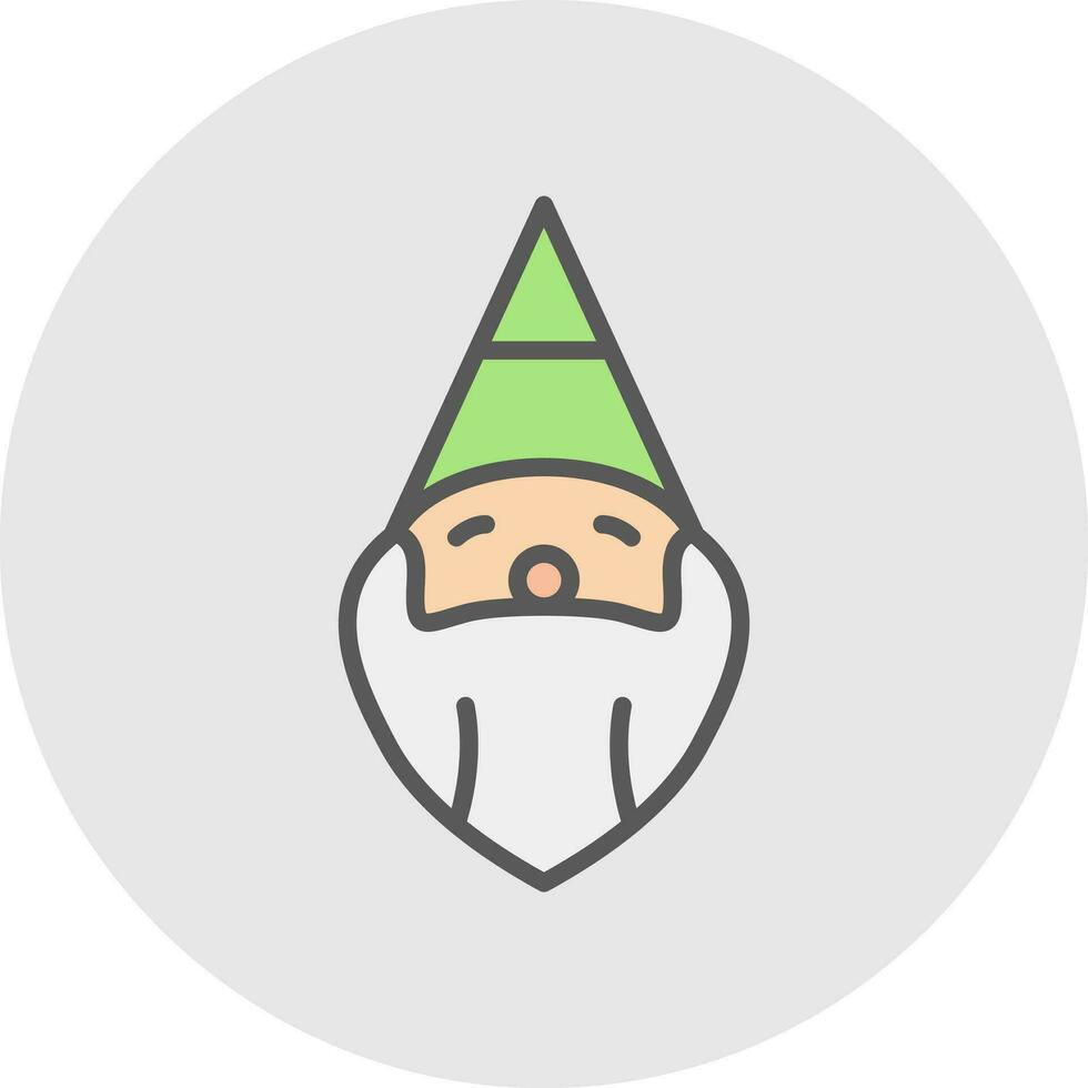 Gnome Vector Icon Design