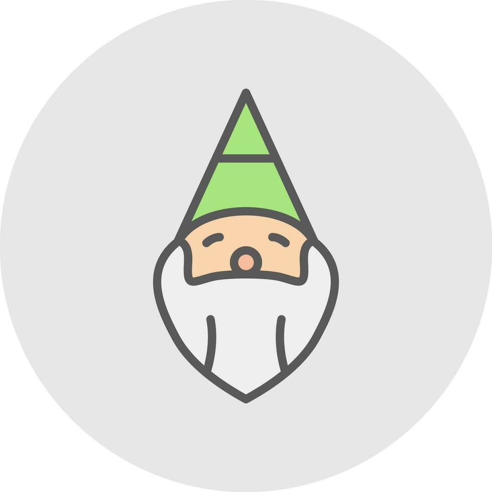 Gnome Vector Icon Design