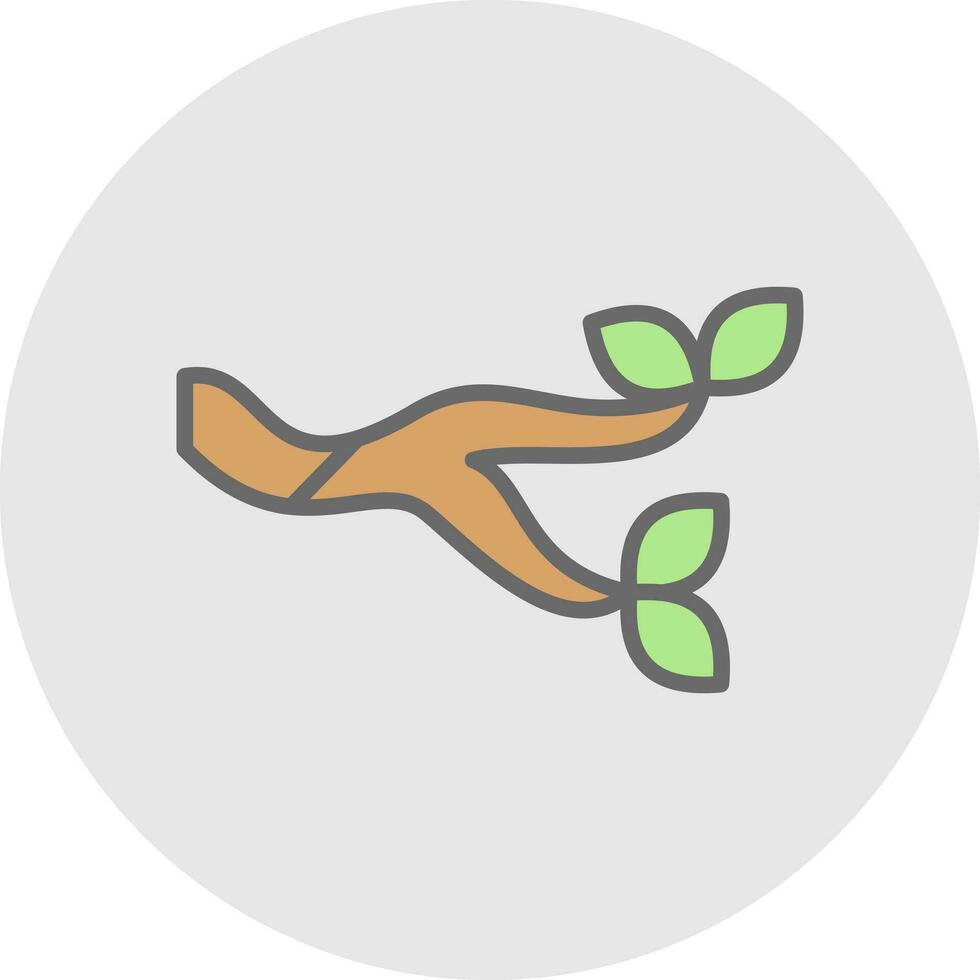 Branch Vector Icon Design