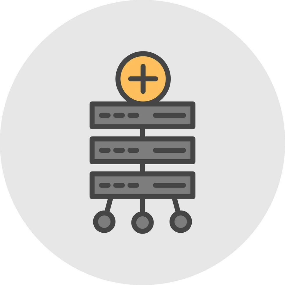 Database Vector Icon Design