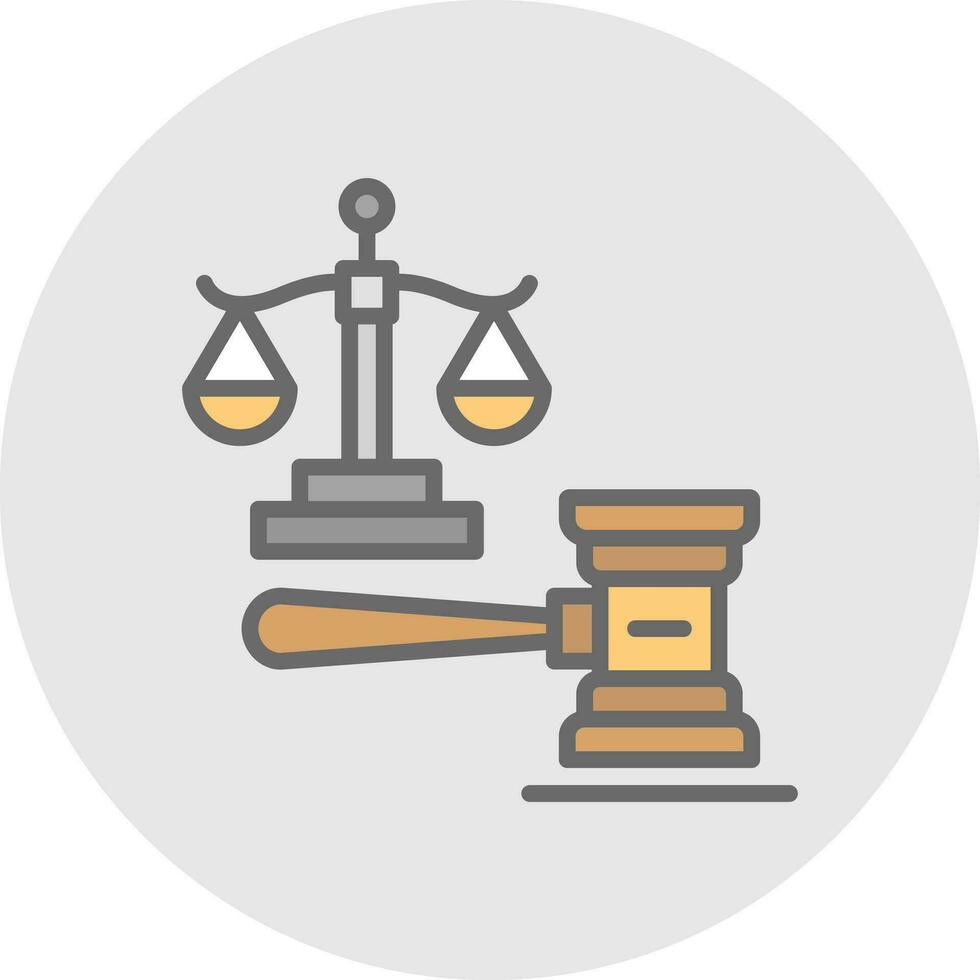 Court Vector Icon Design