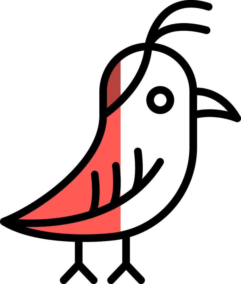 diseño de icono de vector de pájaro