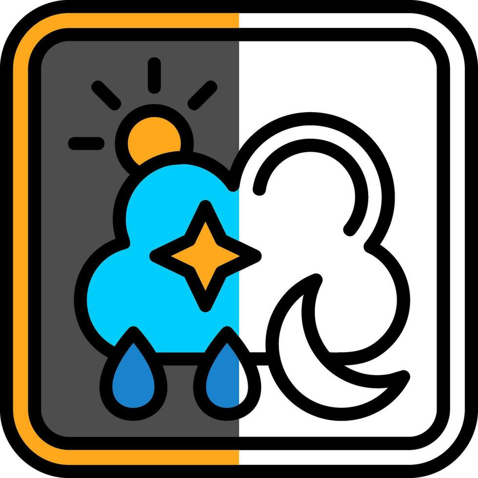 Weather App Vector Icon Design