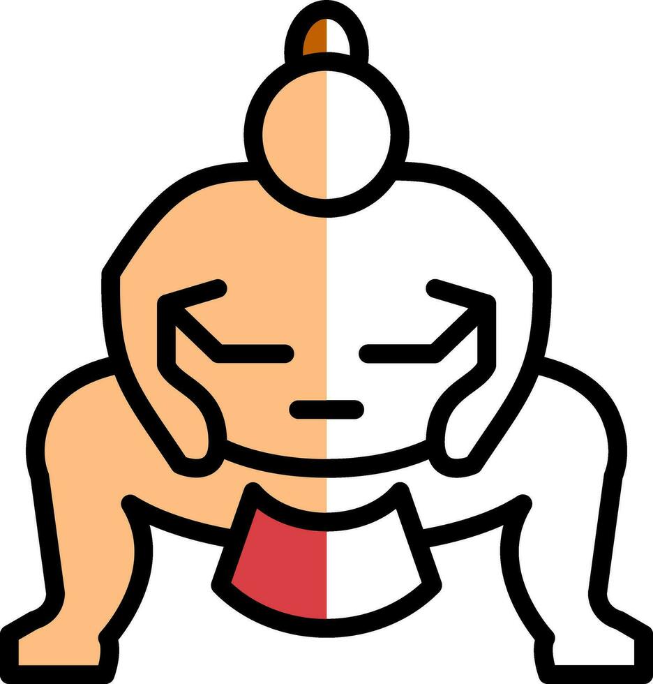 Sumo Vector Icon Design