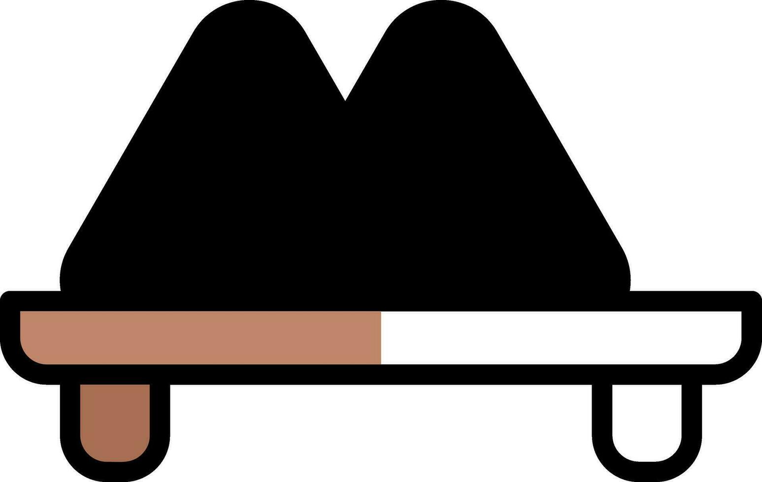 Onigiri Vector Icon Design